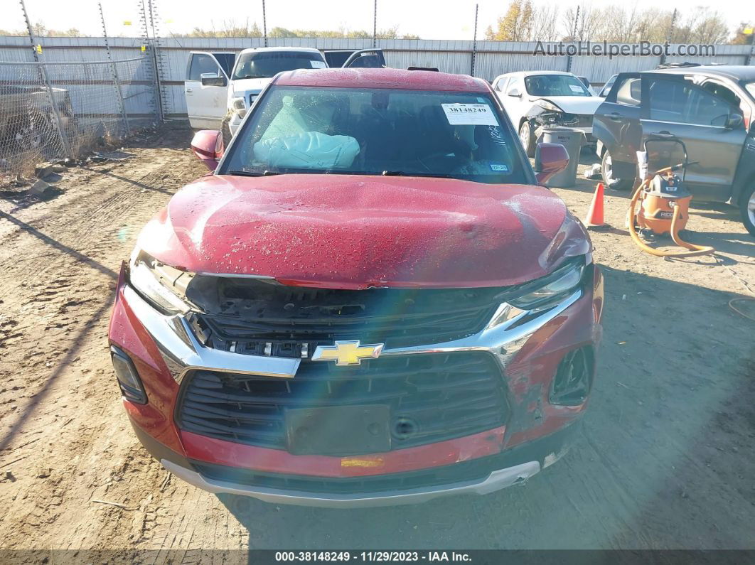 2019 Chevrolet Blazer Red vin: 3GNKBBRA0KS587149