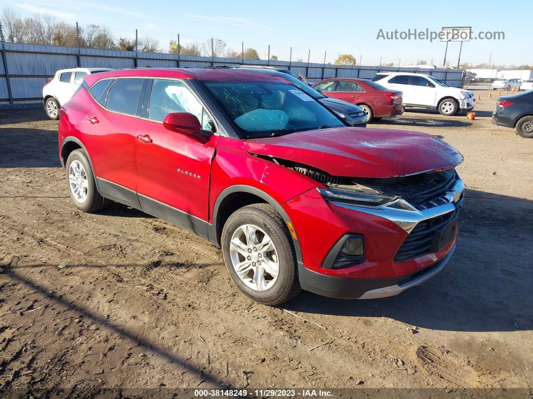 2019 Chevrolet Blazer Red vin: 3GNKBBRA0KS587149