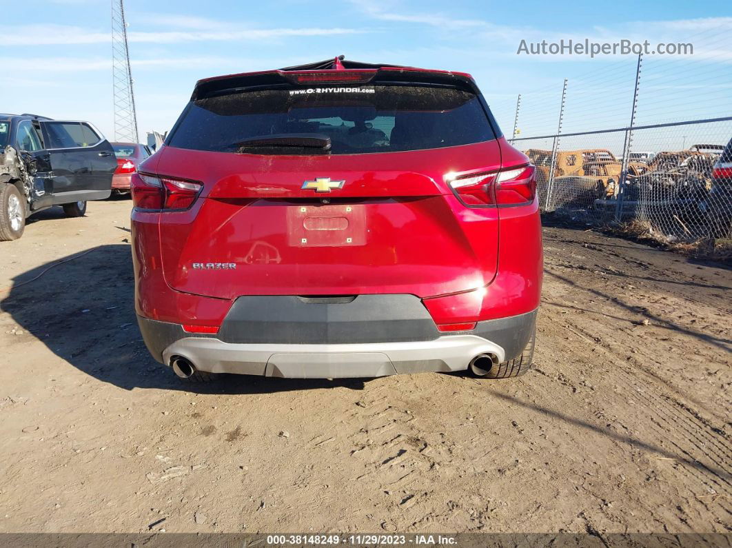 2019 Chevrolet Blazer Red vin: 3GNKBBRA0KS587149