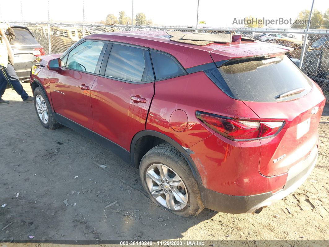 2019 Chevrolet Blazer Red vin: 3GNKBBRA0KS587149