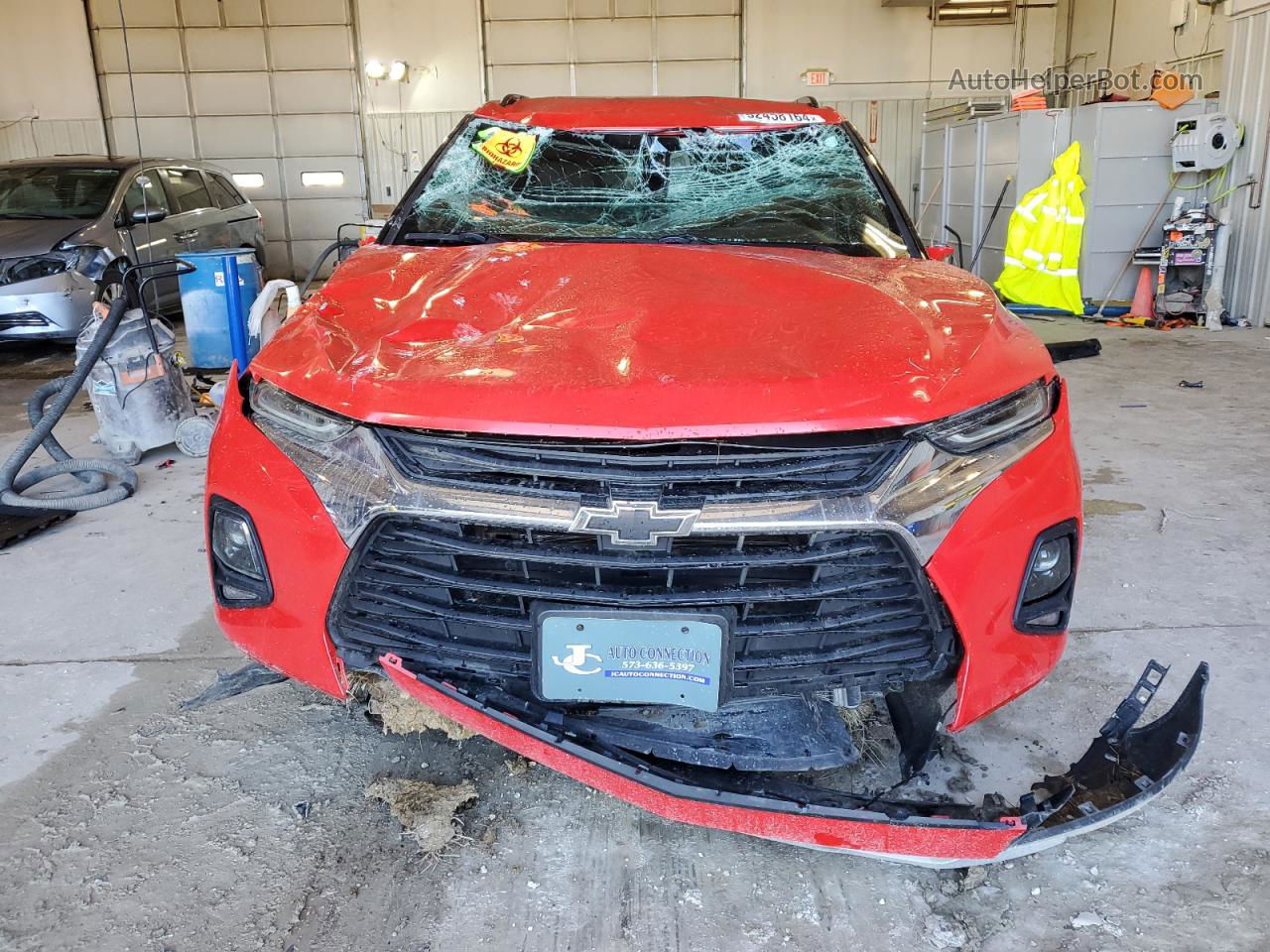 2020 Chevrolet Blazer 1lt Red vin: 3GNKBBRA0LS572166