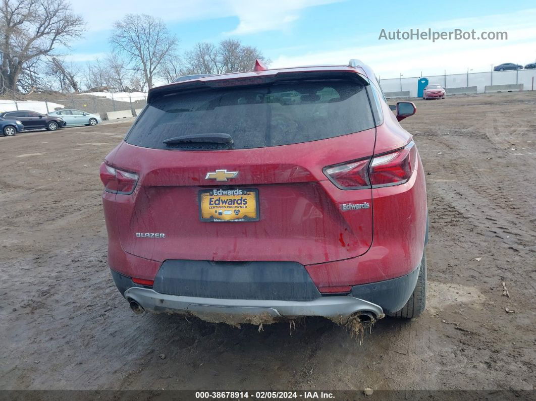 2019 Chevrolet Blazer   Red vin: 3GNKBBRA1KS679967