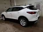 2020 Chevrolet Blazer 1lt White vin: 3GNKBBRA1LS656397