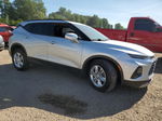 2019 Chevrolet Blazer 1lt Silver vin: 3GNKBBRA2KS602363