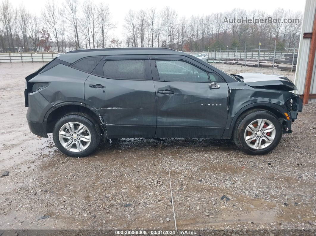 2019 Chevrolet Blazer   Silver vin: 3GNKBBRA2KS691352