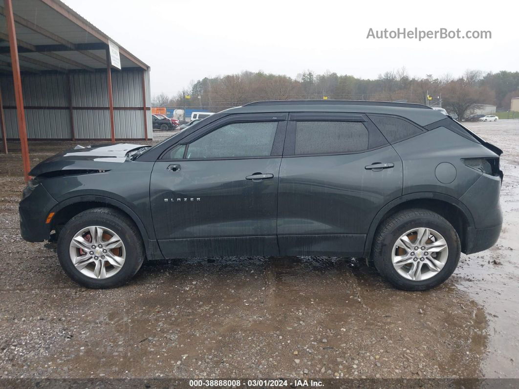 2019 Chevrolet Blazer   Silver vin: 3GNKBBRA2KS691352