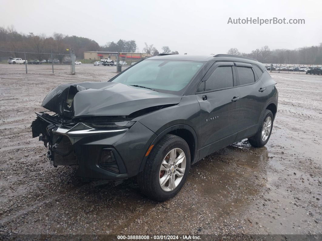 2019 Chevrolet Blazer   Silver vin: 3GNKBBRA2KS691352