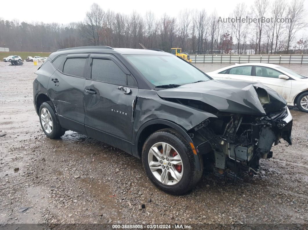 2019 Chevrolet Blazer   Silver vin: 3GNKBBRA2KS691352