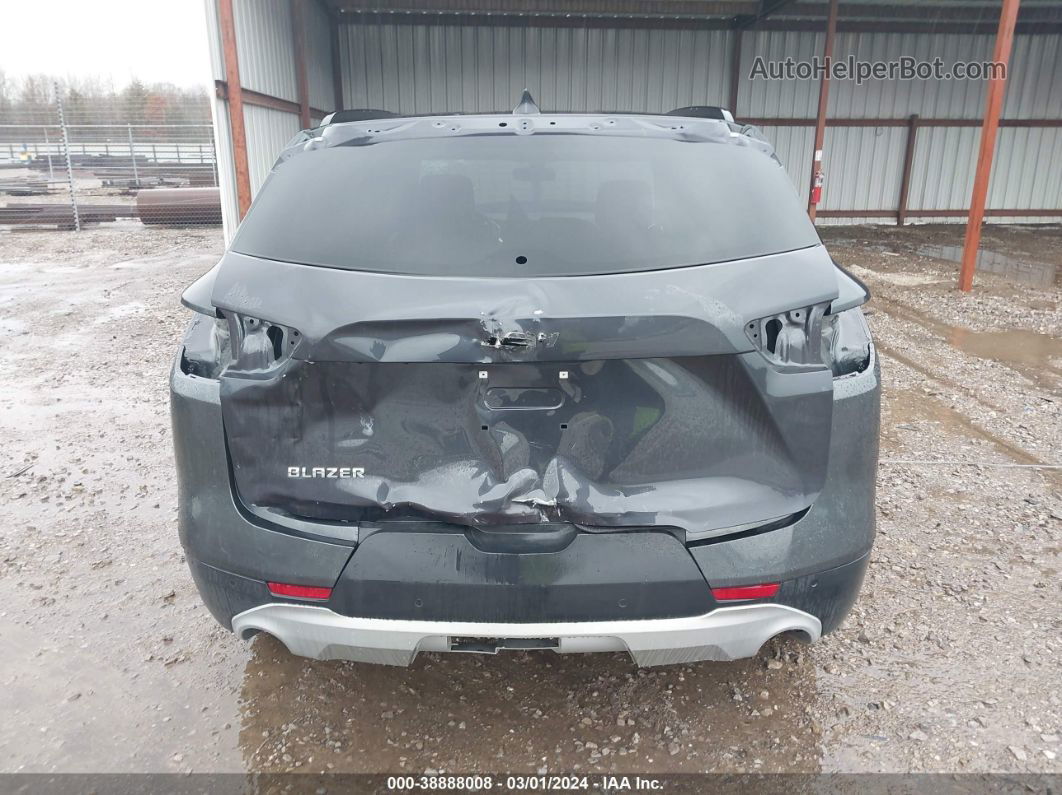 2019 Chevrolet Blazer   Silver vin: 3GNKBBRA2KS691352