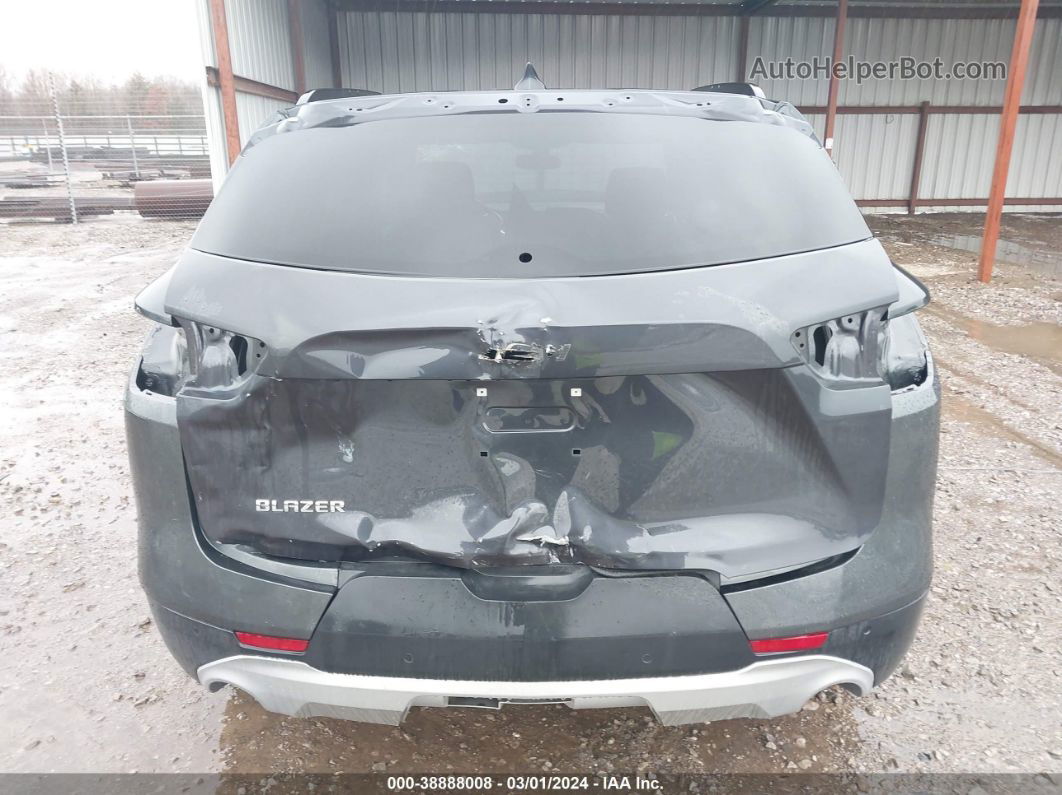 2019 Chevrolet Blazer   Silver vin: 3GNKBBRA2KS691352