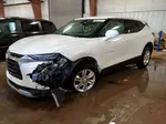 2019 Chevrolet Blazer 1lt White vin: 3GNKBBRA2KS693537