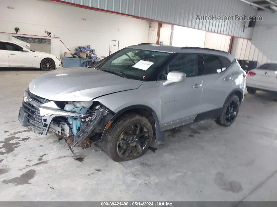 2020 Chevrolet Blazer Fwd 1lt Silver vin: 3GNKBBRA2LS545776