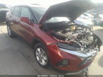 2020 Chevrolet Blazer Fwd 1lt Burgundy vin: 3GNKBBRA2LS552548