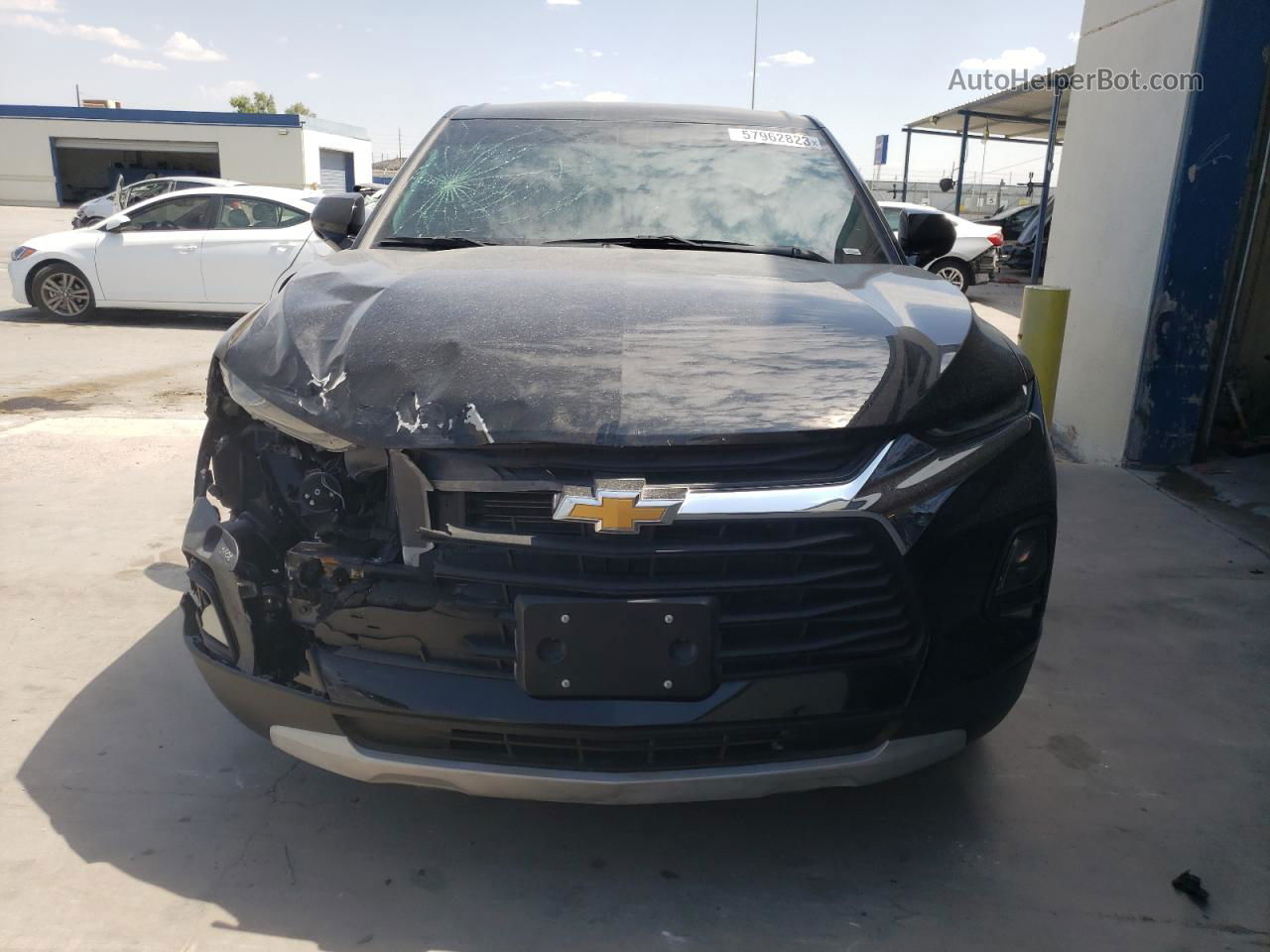 2020 Chevrolet Blazer 1lt Black vin: 3GNKBBRA2LS653556