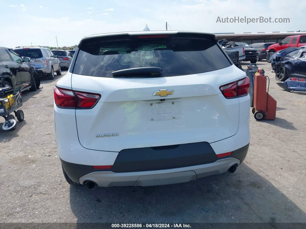 2020 Chevrolet Blazer Fwd 1lt White vin: 3GNKBBRA2LS668087