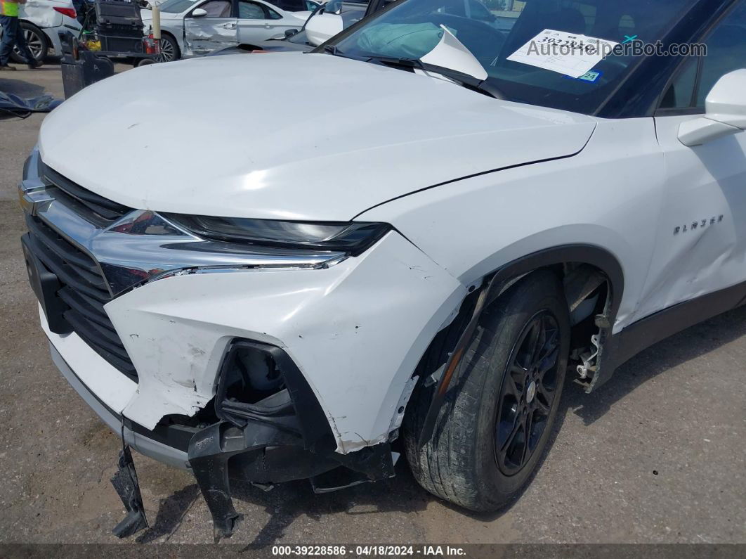 2020 Chevrolet Blazer Fwd 1lt White vin: 3GNKBBRA2LS668087