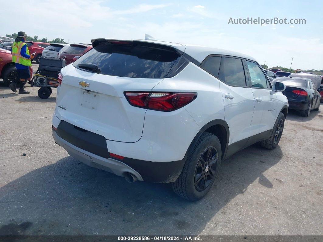 2020 Chevrolet Blazer Fwd 1lt White vin: 3GNKBBRA2LS668087