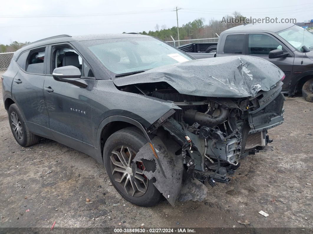 2019 Chevrolet Blazer   Gray vin: 3GNKBBRA3KS690713