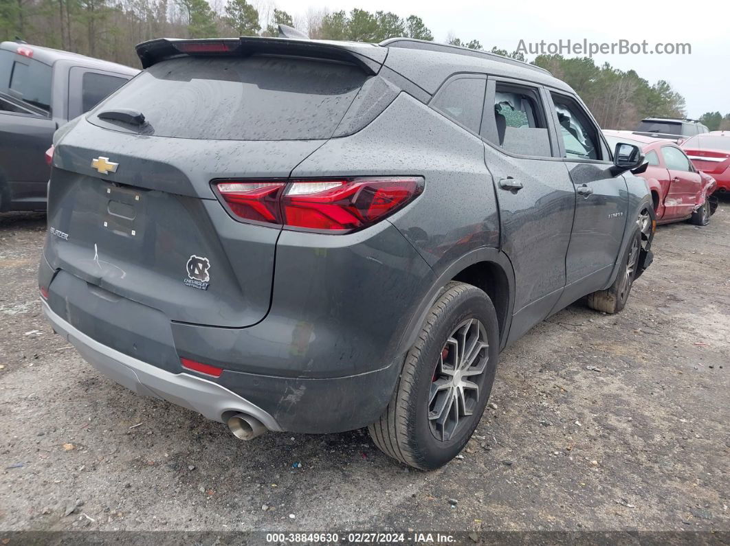 2019 Chevrolet Blazer   Gray vin: 3GNKBBRA3KS690713