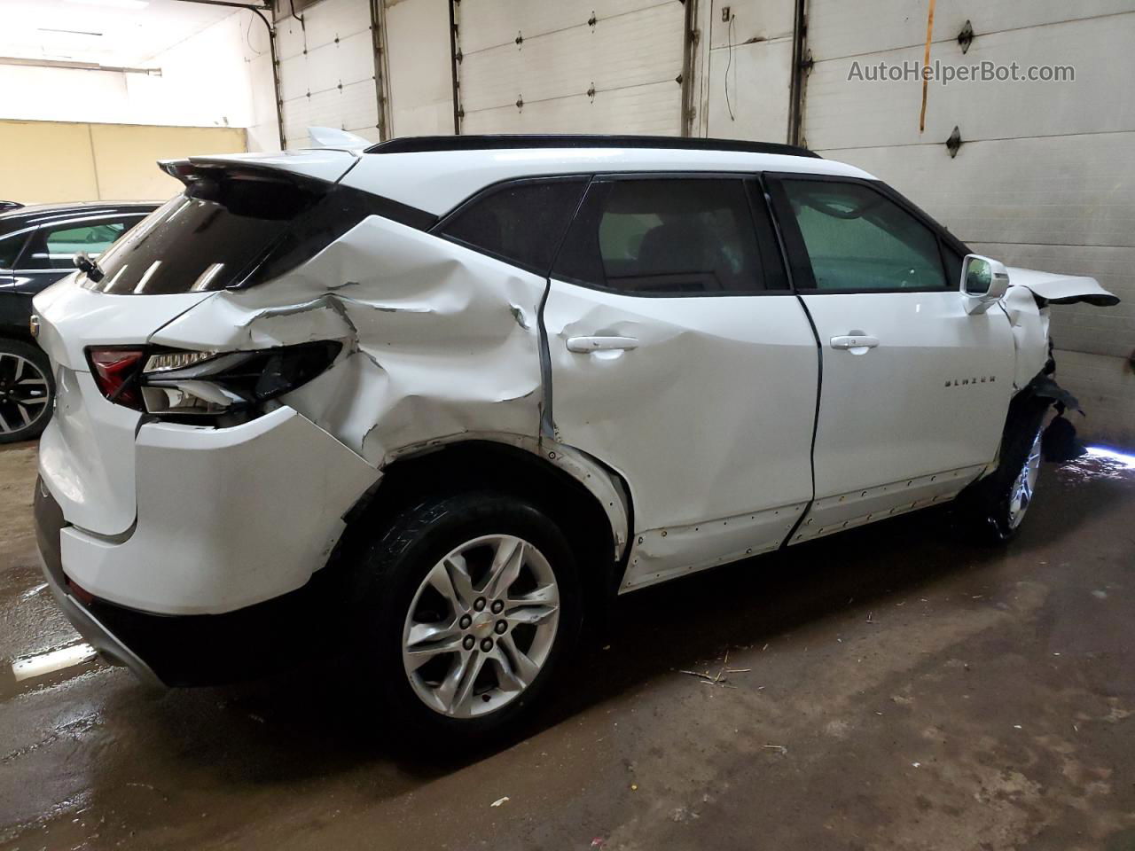 2020 Chevrolet Blazer 1lt White vin: 3GNKBBRA3LS613258