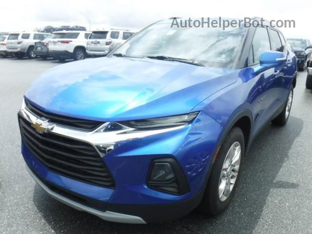 2019 Chevrolet Blazer   Blue vin: 3GNKBBRA4KS640564