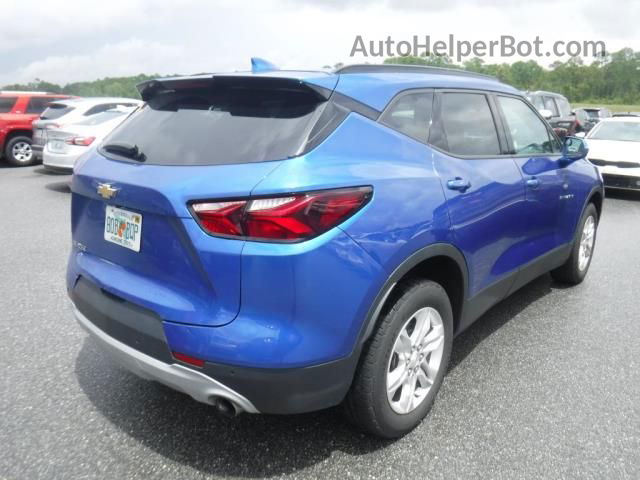 2019 Chevrolet Blazer   Blue vin: 3GNKBBRA4KS640564