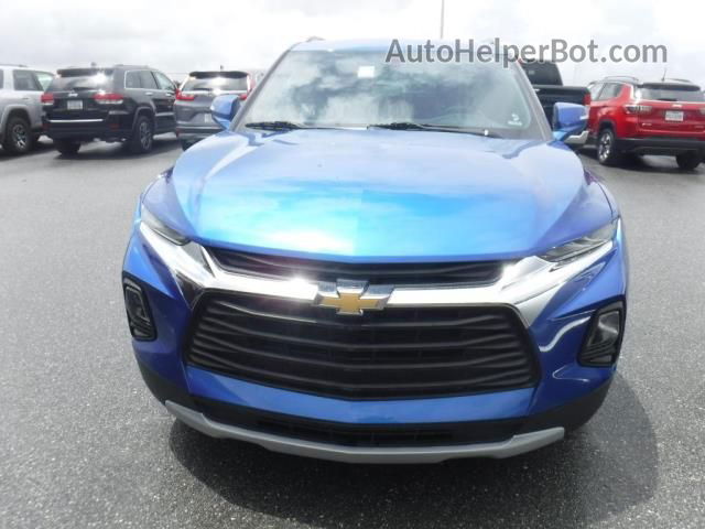 2019 Chevrolet Blazer   Blue vin: 3GNKBBRA4KS640564