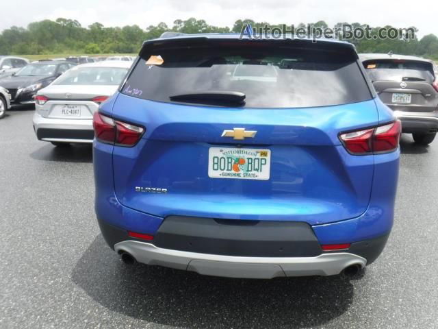 2019 Chevrolet Blazer   Blue vin: 3GNKBBRA4KS640564