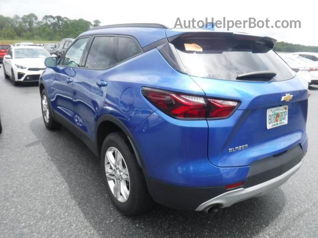 2019 Chevrolet Blazer   Blue vin: 3GNKBBRA4KS640564