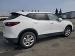 2020 Chevrolet Blazer 1lt White vin: 3GNKBBRA4LS613673