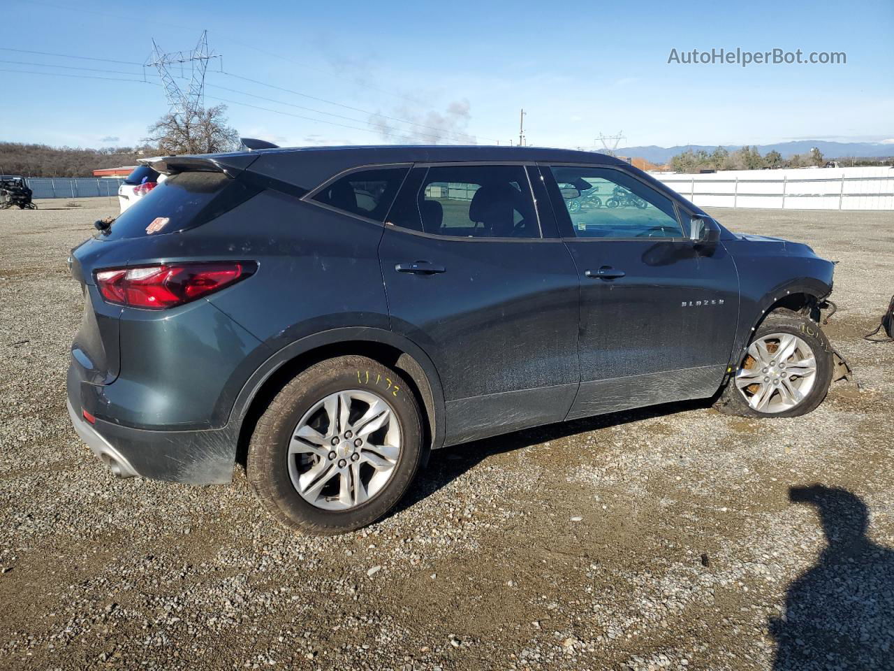 2019 Chevrolet Blazer 1lt Charcoal vin: 3GNKBBRA5KS689160