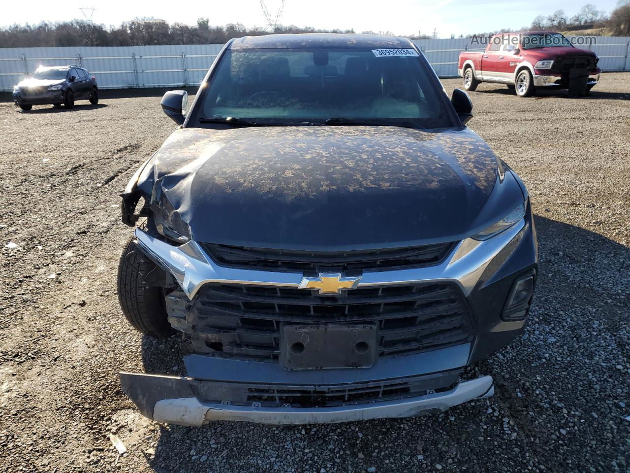 2019 Chevrolet Blazer 1lt Charcoal vin: 3GNKBBRA5KS689160