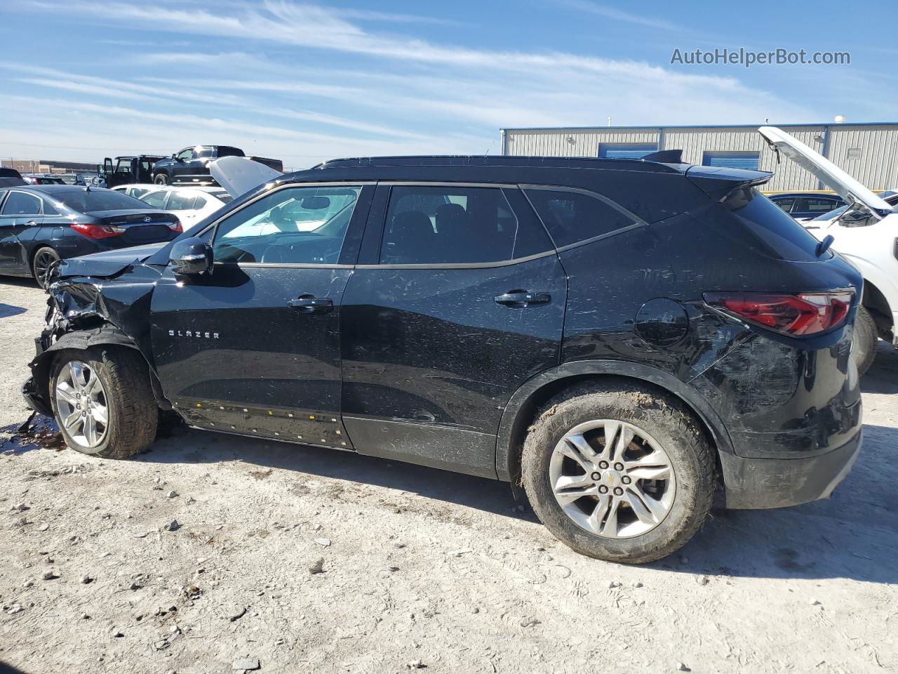 2020 Chevrolet Blazer 1lt Black vin: 3GNKBBRA5LS533864