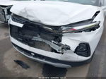 2020 Chevrolet Blazer Fwd 1lt White vin: 3GNKBBRA5LS580845