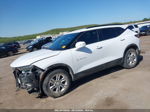 2020 Chevrolet Blazer Fwd 1lt White vin: 3GNKBBRA5LS590002