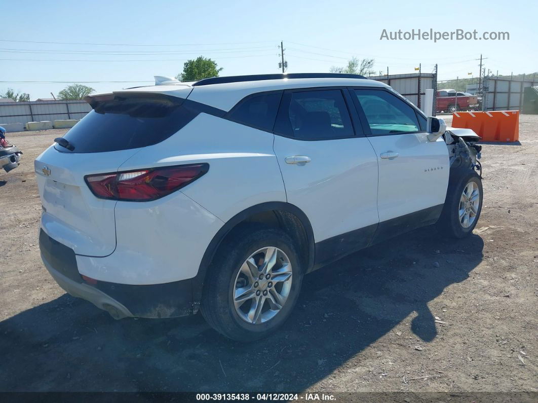 2020 Chevrolet Blazer Fwd 1lt White vin: 3GNKBBRA5LS590002