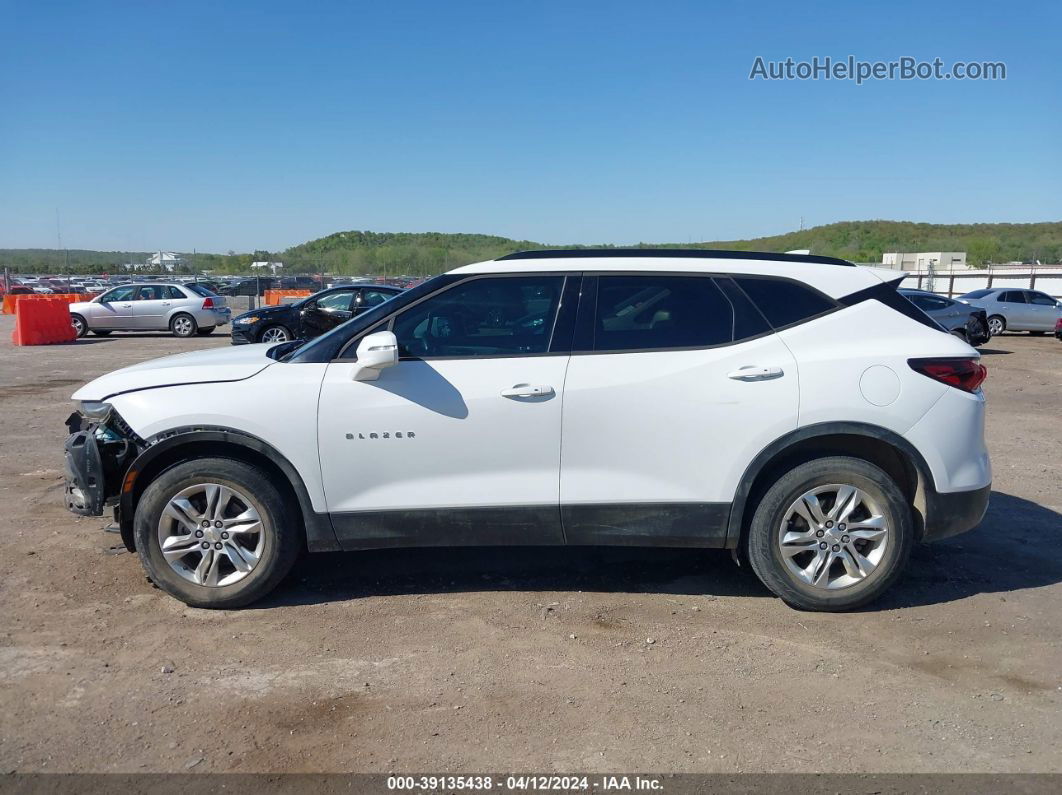 2020 Chevrolet Blazer Fwd 1lt White vin: 3GNKBBRA5LS590002