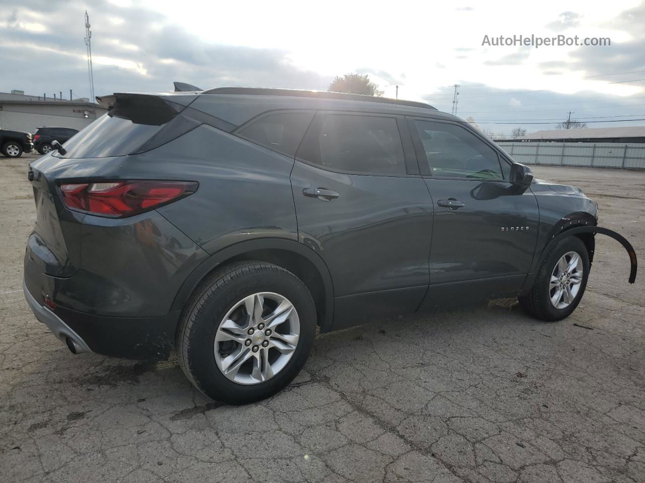 2019 Chevrolet Blazer 1lt Black vin: 3GNKBBRA6KS577676