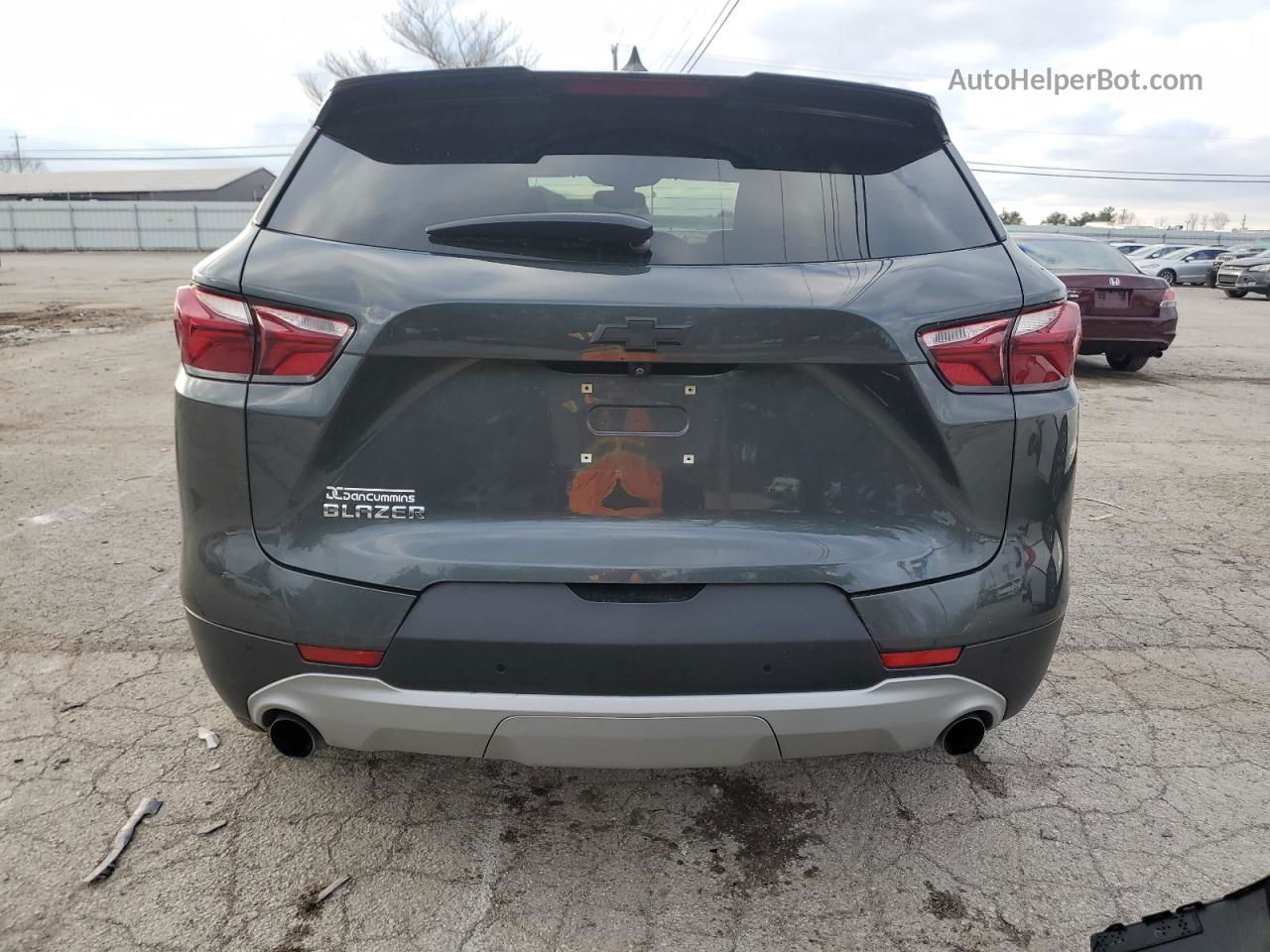 2019 Chevrolet Blazer 1lt Black vin: 3GNKBBRA6KS577676