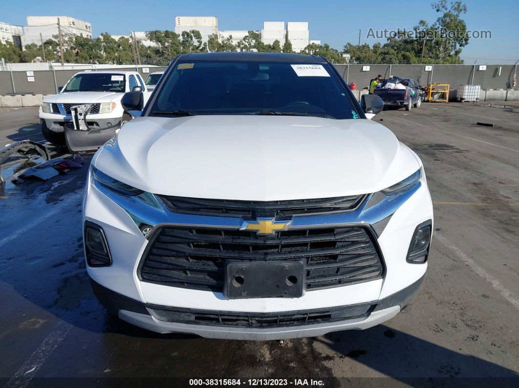 2019 Chevrolet Blazer White vin: 3GNKBBRA6KS643143