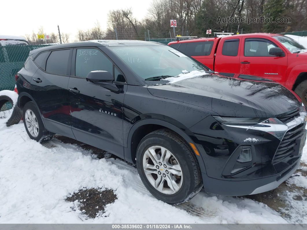 2020 Chevrolet Blazer Fwd 1lt Black vin: 3GNKBBRA6LS572222