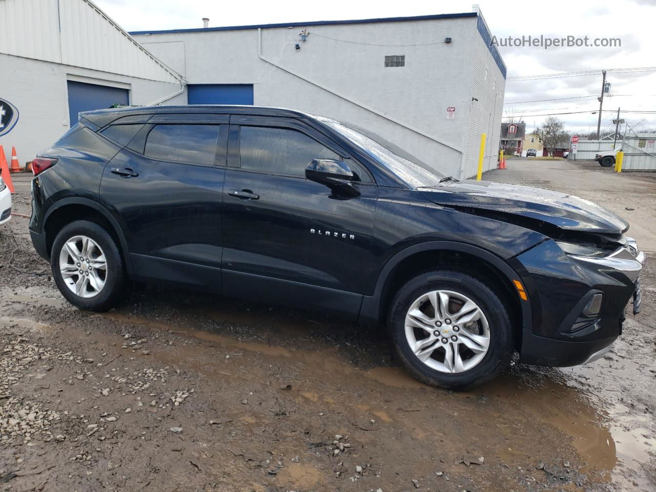 2020 Chevrolet Blazer 1lt Black vin: 3GNKBBRA6LS572415