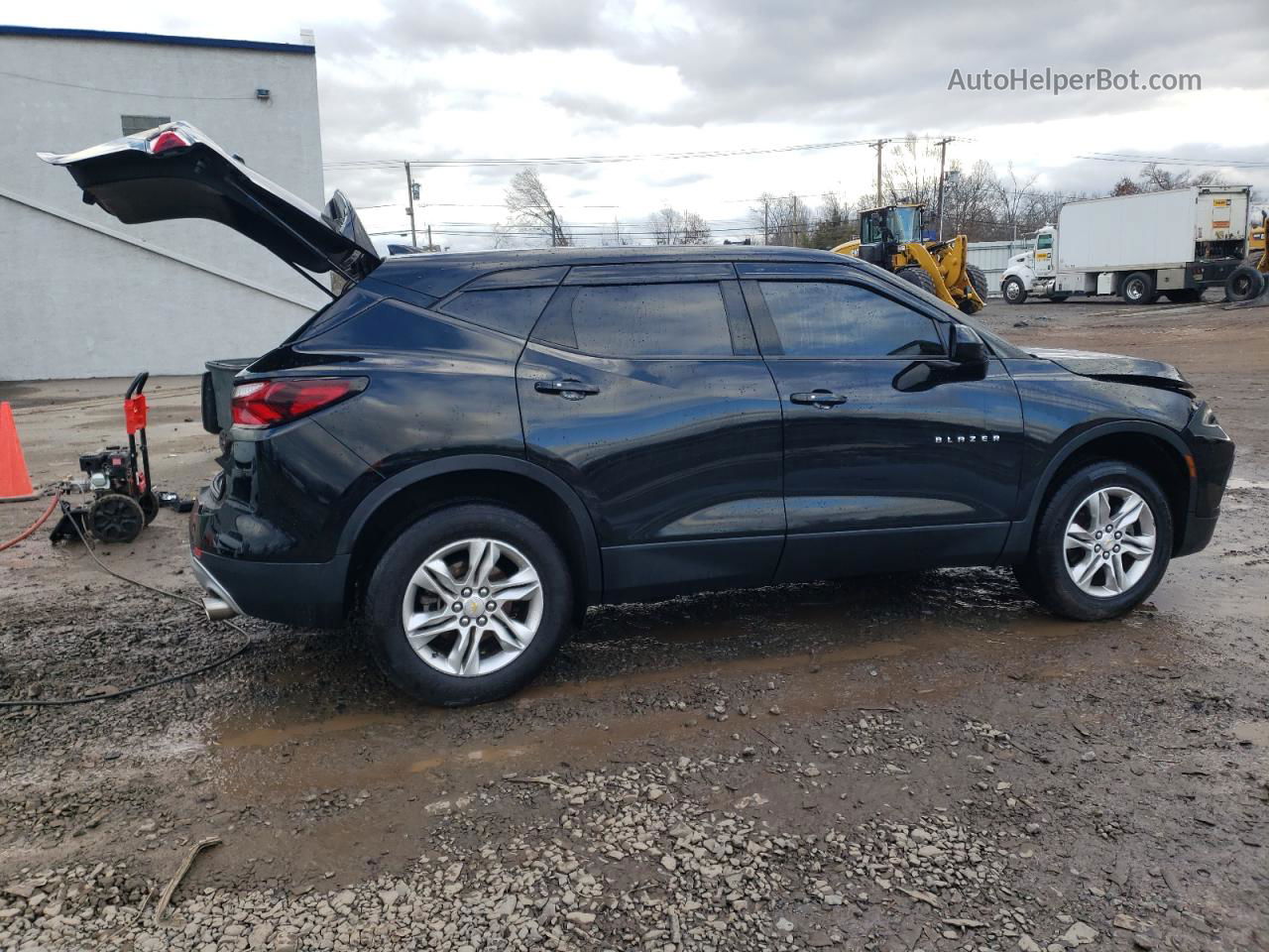 2020 Chevrolet Blazer 1lt Black vin: 3GNKBBRA6LS572415