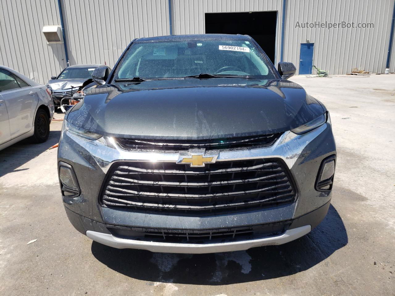 2020 Chevrolet Blazer 1lt Gray vin: 3GNKBBRA6LS572740