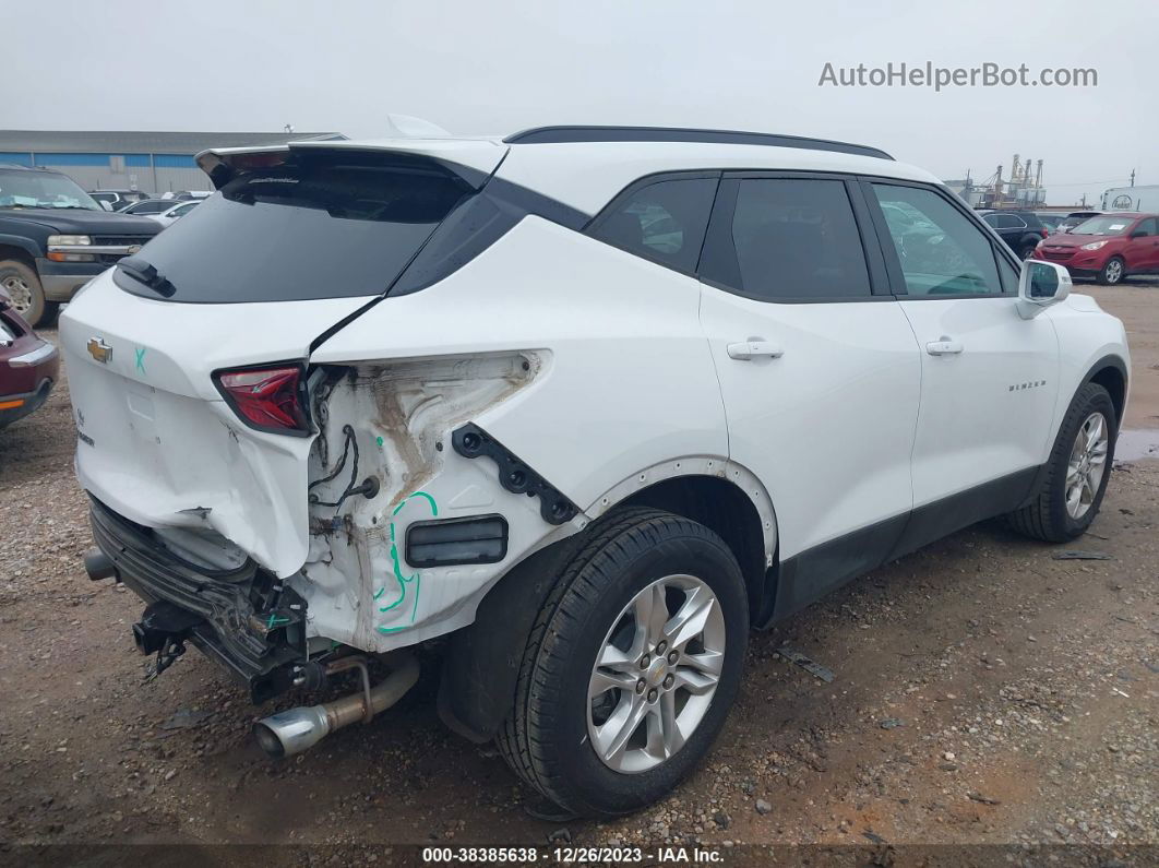 2020 Chevrolet Blazer Fwd 1lt White vin: 3GNKBBRA6LS589554