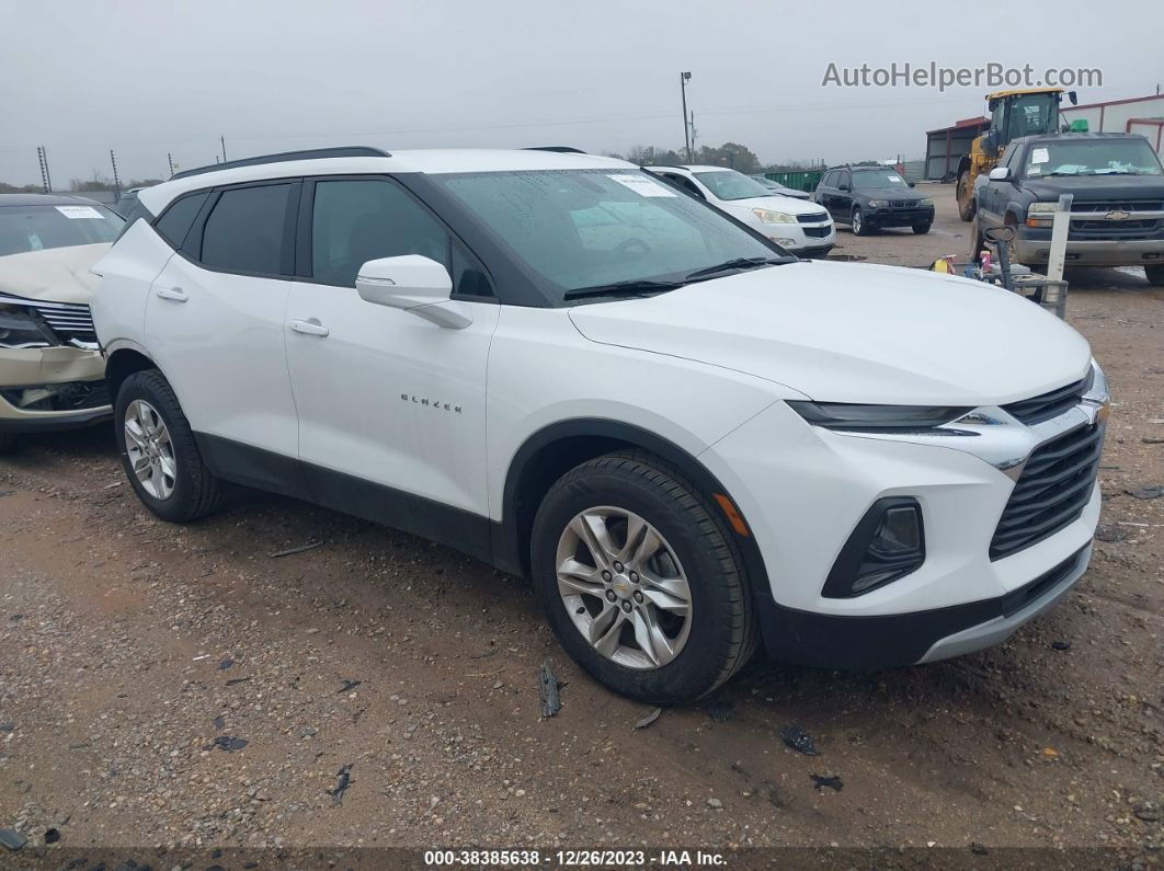 2020 Chevrolet Blazer Fwd 1lt White vin: 3GNKBBRA6LS589554