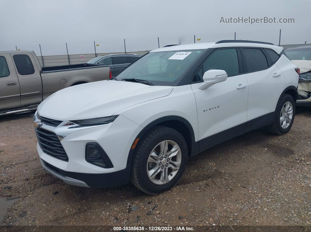 2020 Chevrolet Blazer Fwd 1lt White vin: 3GNKBBRA6LS589554