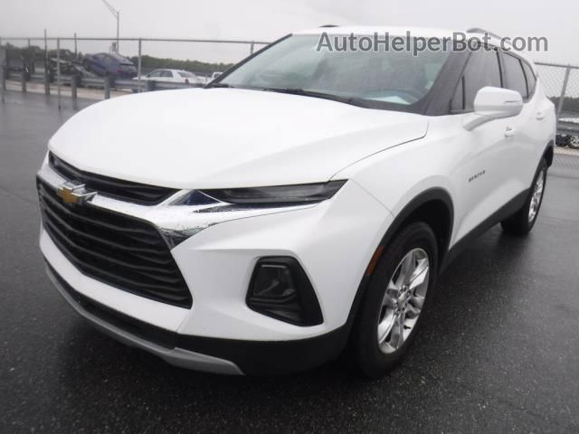 2020 Chevrolet Blazer Lt White vin: 3GNKBBRA6LS592017