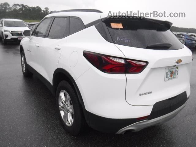 2020 Chevrolet Blazer Lt White vin: 3GNKBBRA6LS592017