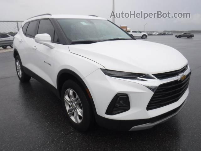 2020 Chevrolet Blazer Lt White vin: 3GNKBBRA6LS592017